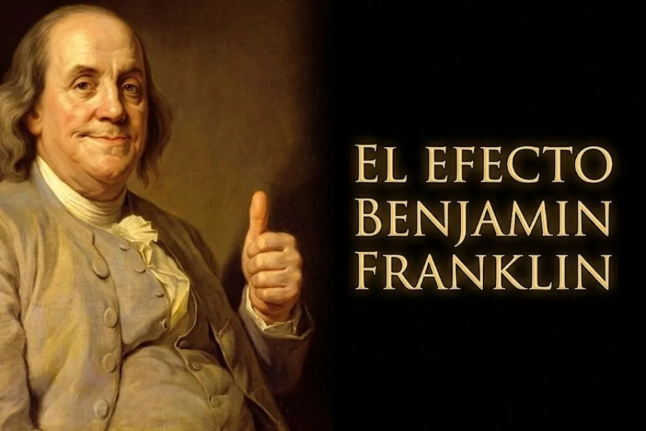 Efecto Benjamin Franklin: por qué pedir favores hace que les caigas mejor 1 Efecto Benjamin Franklin Neurita psicologia curiosidades