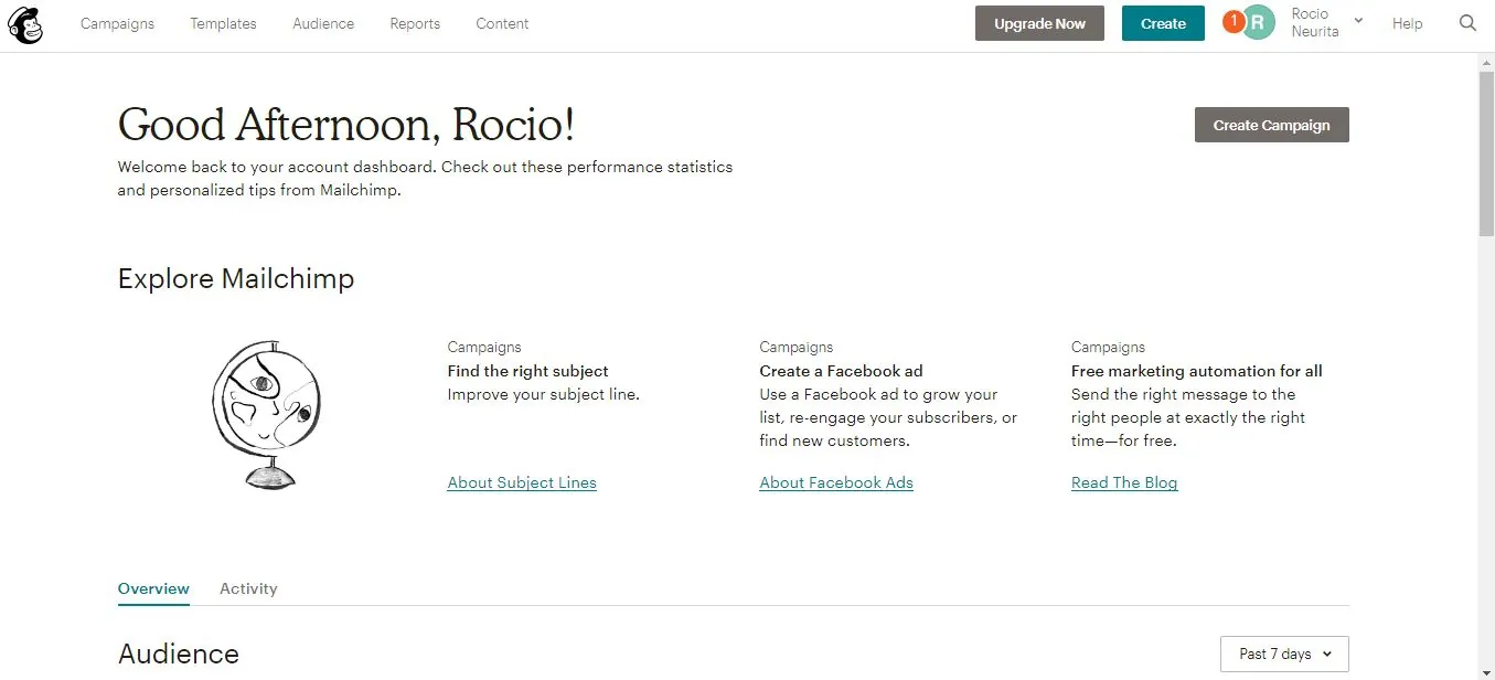 Marketing automatización gratis para Psicólogos 7 tutorial mailchimp psicologo