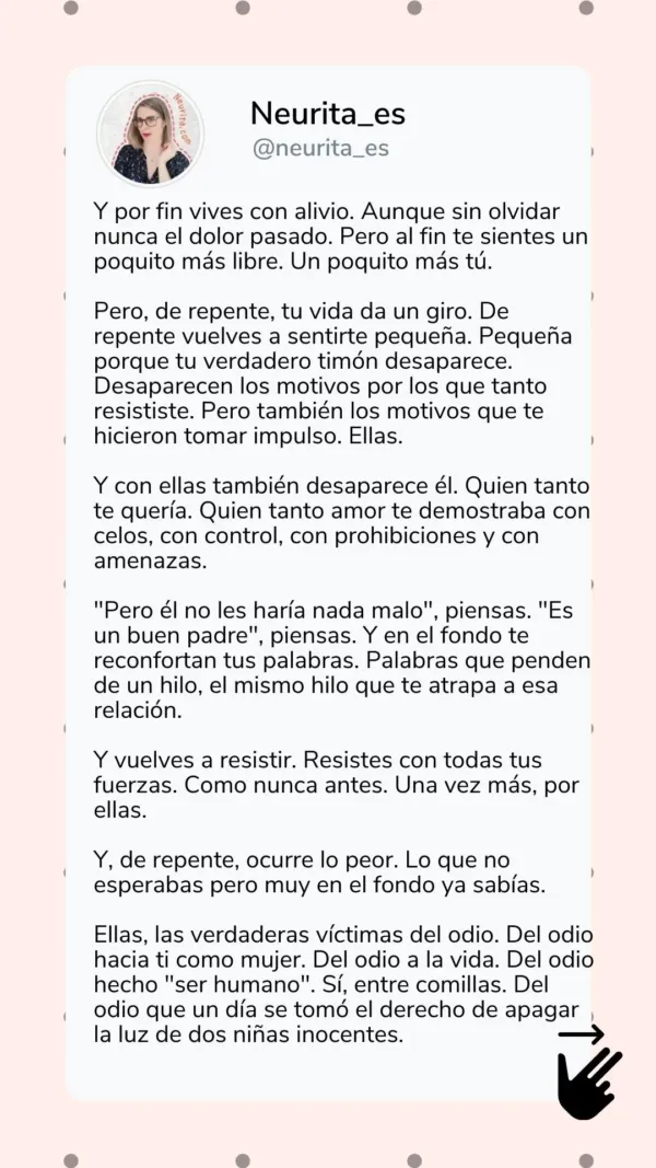 manifiesto neurita violencia de genero 2 | Neurita