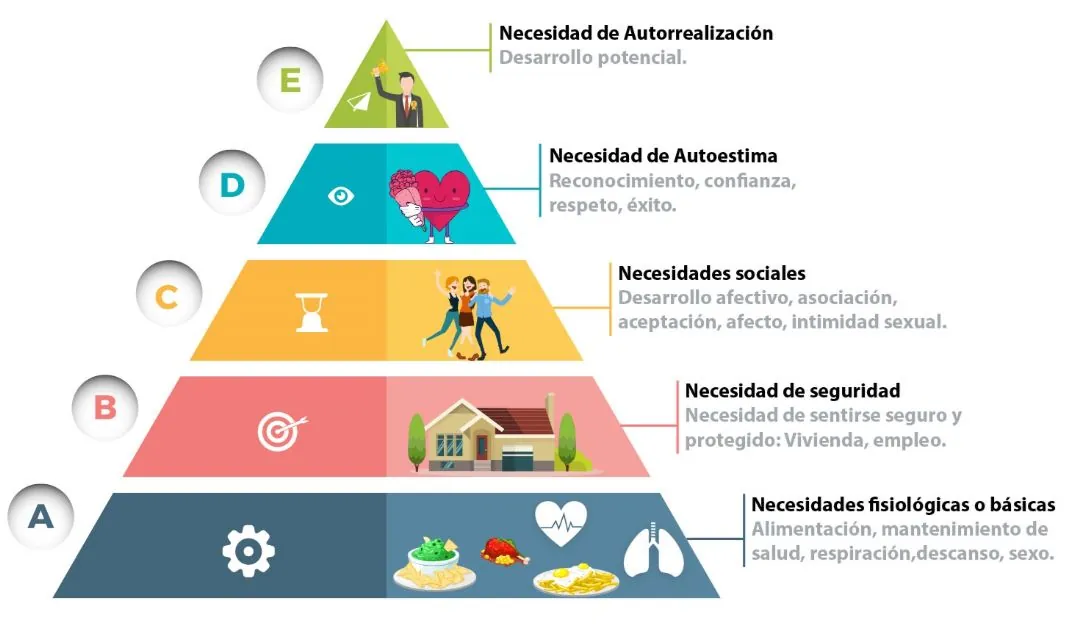 100 preguntas de psicologia piramide de maslow